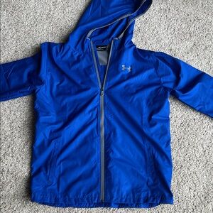 Under Armour Kids Blue Jacket Youth XL EUC